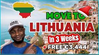 How To Relocate To Lithuania in 3 Weeks Before Christmas + Relocation Package of €3444