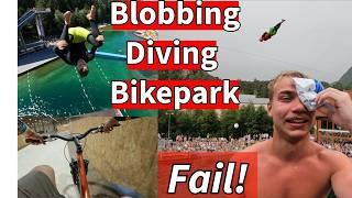 Adrenalin & Fun: Blobbing, X-Diving &  Biken in der Area47