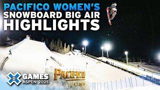 BEST OF Pacifico Women’s Snowboard Big Air | X Games Aspen 2025