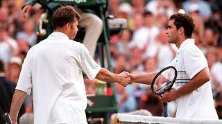 Pete Sampras vs Barry Cowan 2001 Wimbledon R2 Highlights