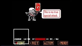 The true special attack of sans!