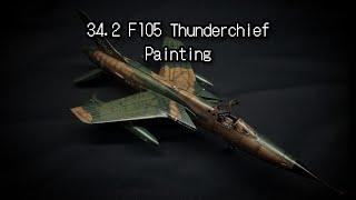 34.2 F105 Thunderchief Painting