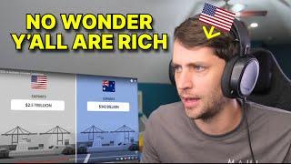 American reacts to America VS Australia 10 Facts 