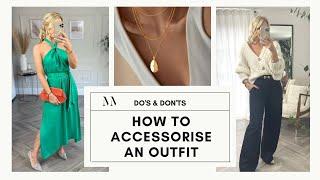 HOW TO ACCESSORISE AN OUTFIT USING JEWELLERY, BOOTS, BELTS, BAGS & OUTERWEAR. AUTUMN/WINTER STYLING