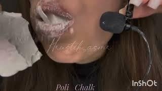 @Poli_Chalk asmr/edit/mukbang/relaxing/сухой хруст/звонкий хруст/аппетитное видео