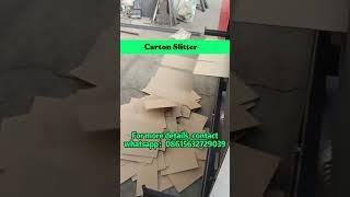 Tired of Slow Manual Cutting? This Automatic Carton Slitter is 10X Faster – See How!