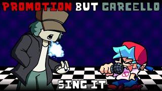 Promotion but Garcello sing it | FNF: Mario's Madness v2 cover