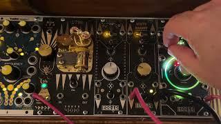 Brinta granular sampler in Eurorack