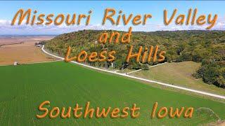 Missouri River Valley & Loess Hills, Southwest Iowa (4k)