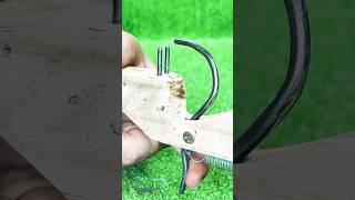 Handcraft a Simple wooden slingshot # New idea # DIY