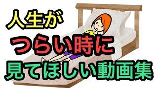 人生がつらい時に見てほしい動画【総集編】【作業用】【睡眠用】