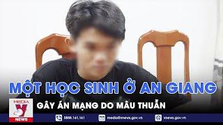 Một học sinh ở An Giang gây án mạng do mâu thuẫn - VNEWS