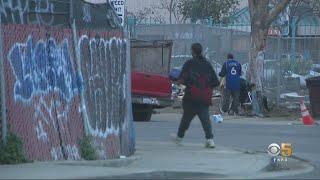 OAKLAND HOMELESS ENCAMPMENT: A large homeless encampment in Oakland  has returned