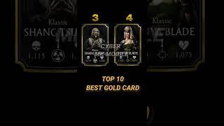 Mk mobile :- Top 10 Best gold card #mkmobile #shorts