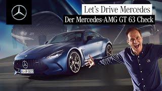 Power & Alltag: Matthias Malmedie nimmt im Mercedes-AMG GT 63 Platz