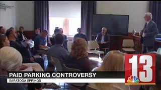 Saratoga Springs business owners air grievances to mayor about paid parking