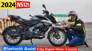 2024 New Bajaj Pulsar NS 125 With Bluetooth Connectivity & Slipper clutch | On Road Price | Finance