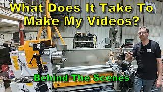 Behind The Scenes, What It Takes To Make A Topper Machine LLC Video.  Filming, Editing, & Uploading