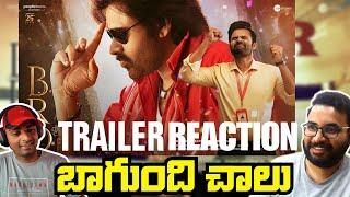 BRO Trailer REACTION | Pawan Kalyan | Sai Tej | Trivikram | Samuthirakani | ThamanS |