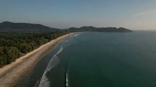 Koh Phayam Long Beach Surfing                dji air 2s December 2021