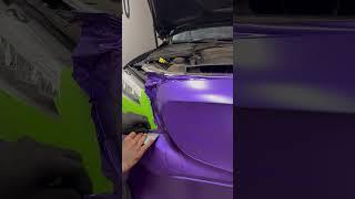 Avery Dennison Purple Metallic Car Transformation 