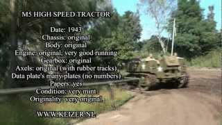 willys mb 1942 gets overtaken by M5 high speed tractor 1943