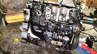 VW transporter ACV engine strip for inspection