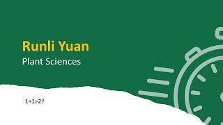 3MT Runli Yuan