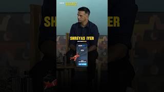 Coffee with Shreyas Iyer. #shreyasiyer #indiancricketer #cricketindia #rahuldravid #dravidian