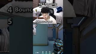 Top 5 Most Iconic Mooda Crashouts  #valorant #mooda #radiant #valorantclips