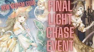 New Redeem Code, FINAL LIGHT CHASE EVENT Scroll of Dreams - Love Nikki