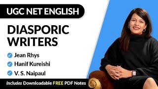 Most Important Diasporic Writers | UGC NET English Literature | Arpita Karwa