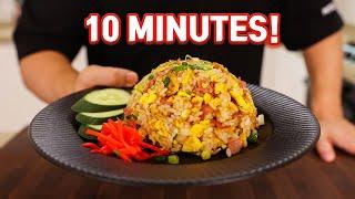 10 Minute Japanese Fried Rice That Will Change Your LIFE! l Yakimeshi