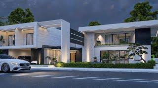 Luxury Modern House Design | 4 Bedroom | 380 msq.