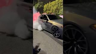 2023 BMW M5 Competition Burnout  #shorts #m5 #bmw #2024bmwm5competition