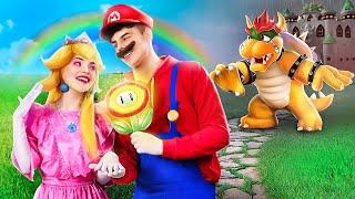 Princess Peach is Missing! How to Become Super Mario Bros in Real Life!