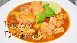 Paticas de Cerdo Guisadas (Patitas de cerdo) - Cocinando con Yolanda