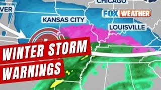 Coast-To-Coast Winter Storm Bringing Snow, Ice Begins Friday