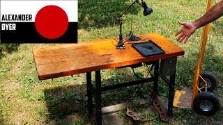 Move Industrial Sewing Machine Table the Easy Way
