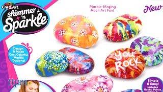 Shimmer n' Sparkle Marble Magic Rock Art from Cra-Z-Art