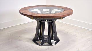 The Great Western Round Table | Steel Vintage - The Industrial Furniture Company