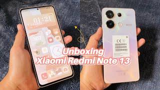 Xiaomi Redmi Note 13 Unboxing + Aesthetic Set-up | Ocean Sunset