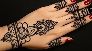 सिंपल मेहंदी डिजाइन |simple mehndi designs|mehndi design henna designs|mehandi|cone designs