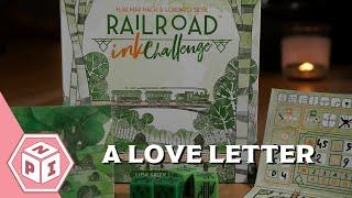 Railroad Ink Challenge - A Love Letter