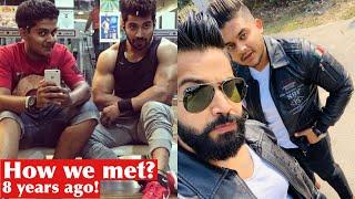 Bhai aur m kaise miley?/ Full story /how we met? @RajveerFitnessSeries