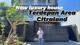 Luxury House Terdepan Citraland Yang designnya unik banget lain daripada yang lain, dan ada ROOFTOP