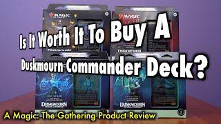 Is it Worth It To Buy A Duskmourn Commander Deck? | A Magic: The Gathering Product Review