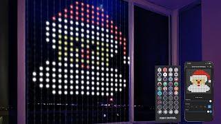 Mcbazel Smart WiFi 540 RGB LED Dynamic DIY Curtain Lights with Remote Control