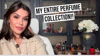 MY ENTIRE PERFUME COLLECTION & STORAGE!!! | KRISEEP 2024