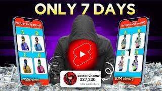 I tried 7 Days Faceless Challenge "can I MONETIZE (2024 Pro Strategy)